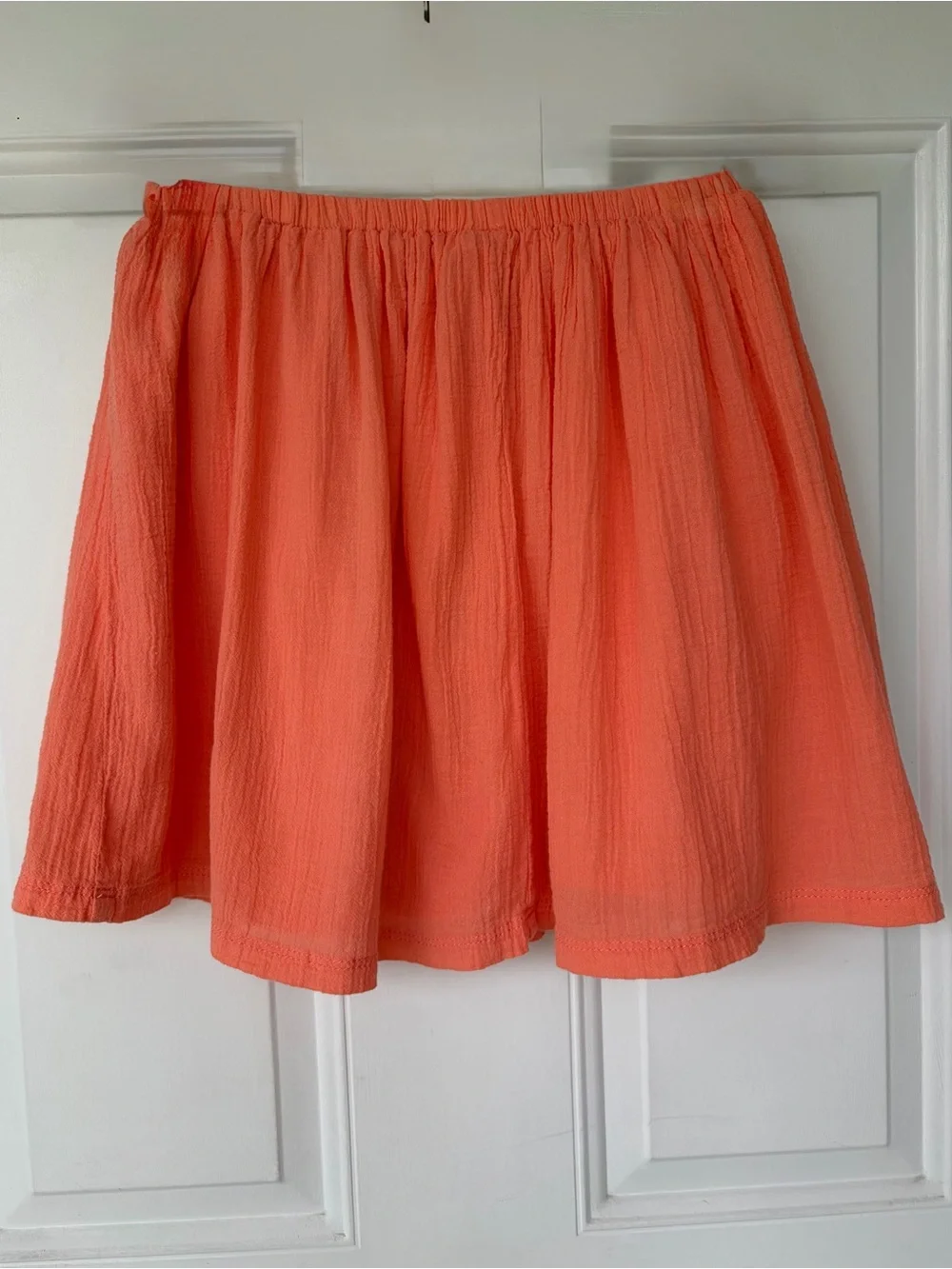 •OshKosh B’gosh• Girls Coral Double Gauze Skirt - Size 12